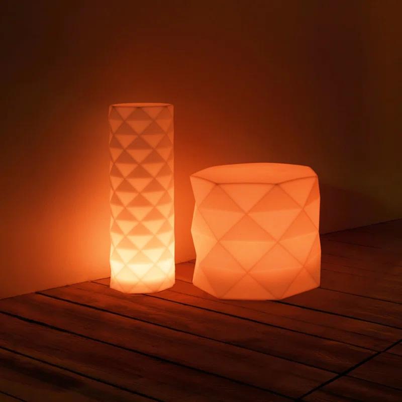 Vondom Marquis Matte Ice White Plug-In LED Outdoor Floor Lamp