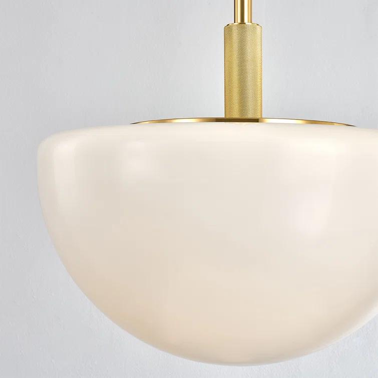 Hammond Pendant Light - Aged Brass / 19" Dia