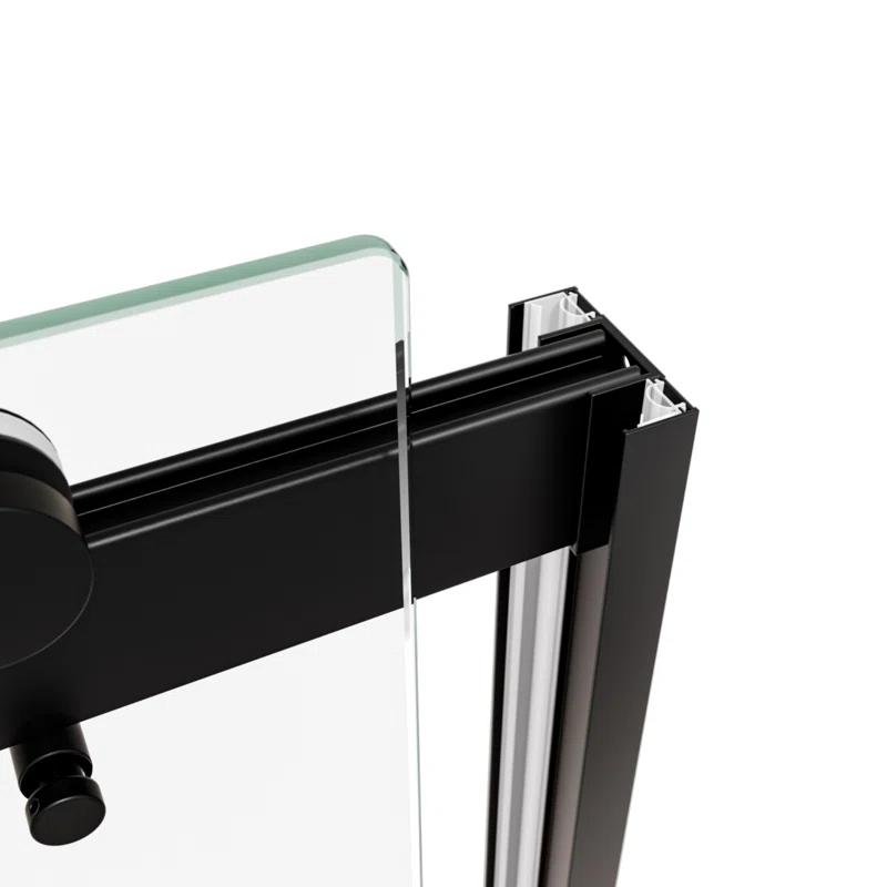 MJ RENOVATION GROUP LLC 13MRG516368RC 56"-60"W x 74"H shower door with high quality stainless steel handle