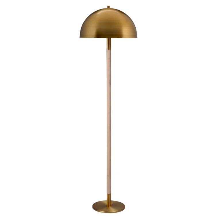 Standish Floor Lamp - Brass