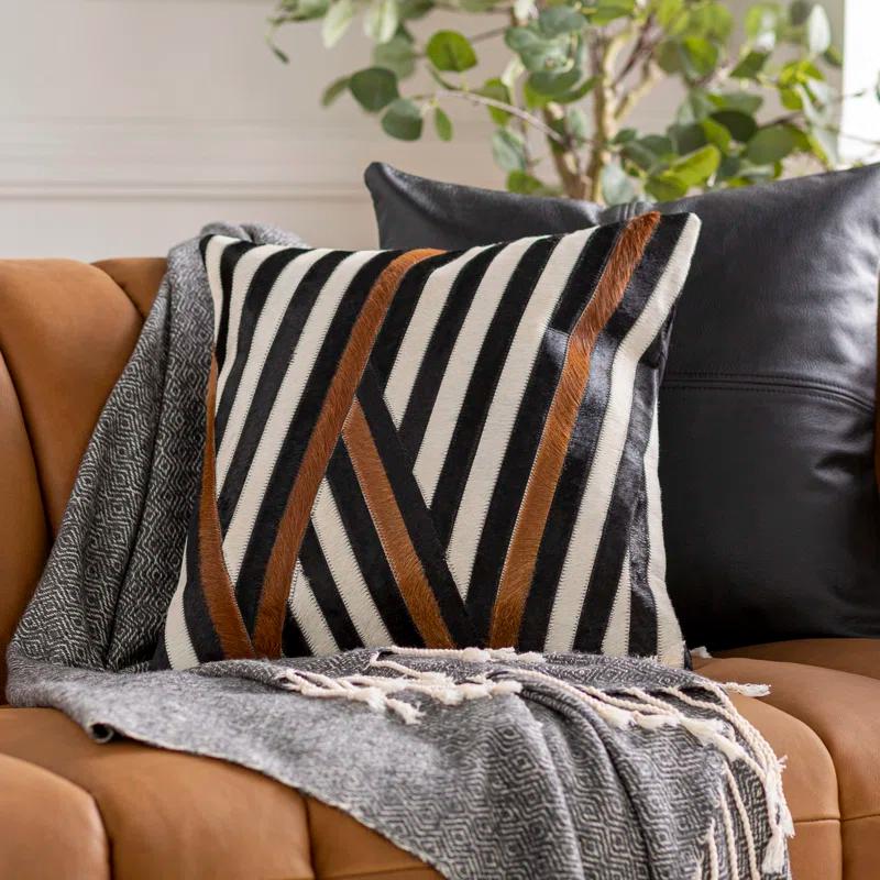 Nashville Striped Throw Pillow