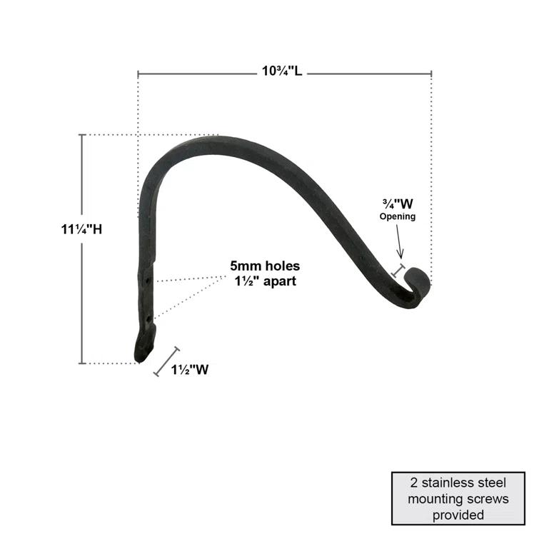 ACHLA Metal Bracket Plant Stand (Set of 2)