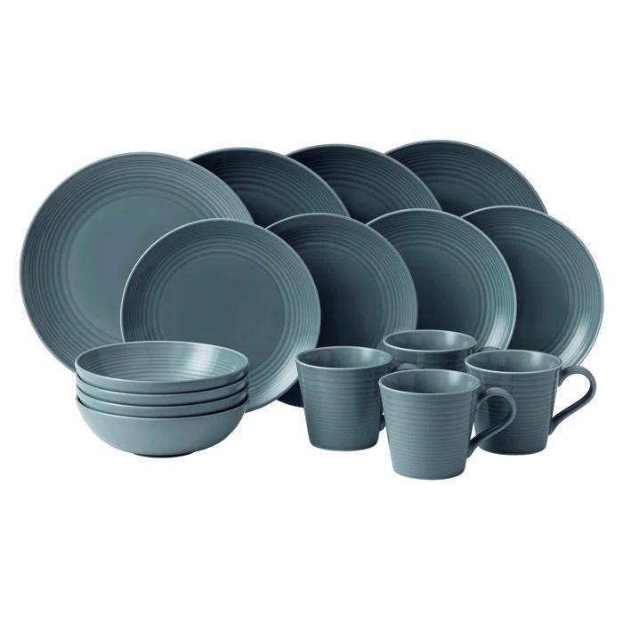 Royal Doulton Exclusively for Gordon Ramsay Maze Royal Doulton Exclusively for Gordon Ramsay 16-Piece Dinnerware Set, Service for 4