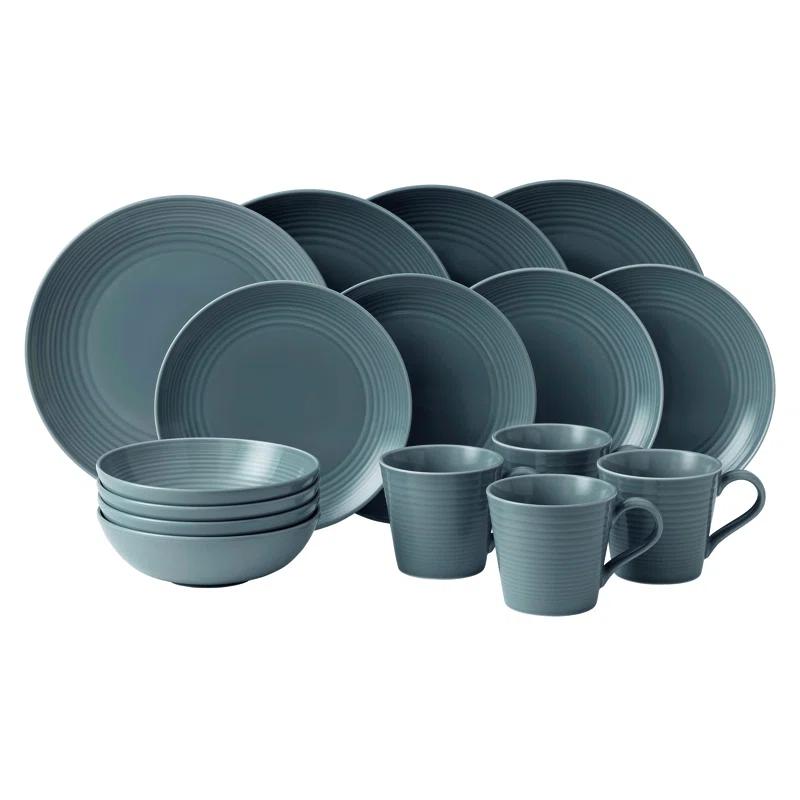 Royal Doulton Exclusively for Gordon Ramsay Maze Royal Doulton Exclusively for Gordon Ramsay 16-Piece Dinnerware Set, Service for 4