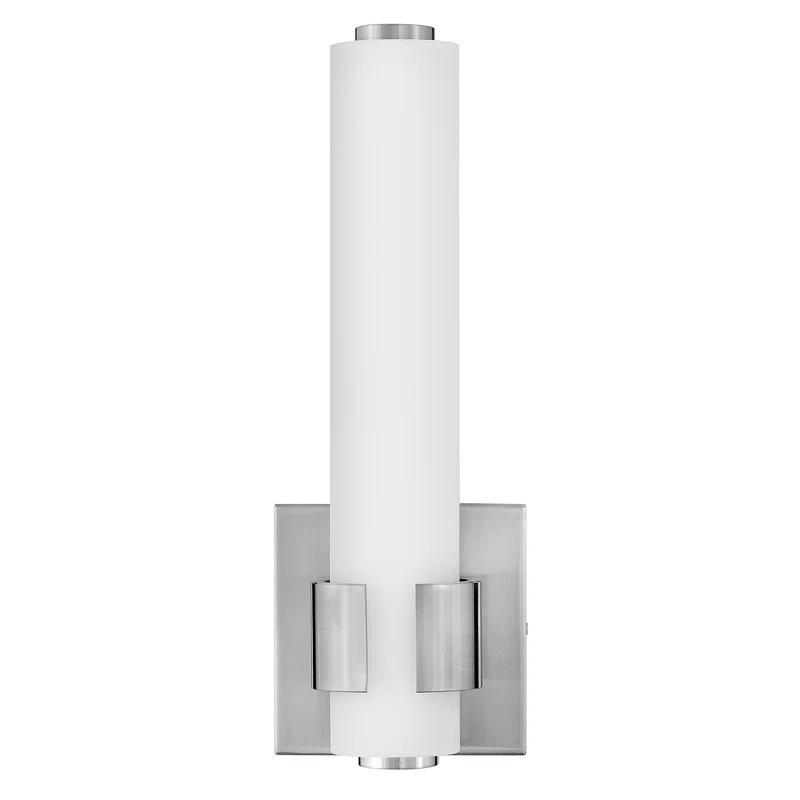 Aiden Integrated LED Bath Sconce w/ Etched White Glass