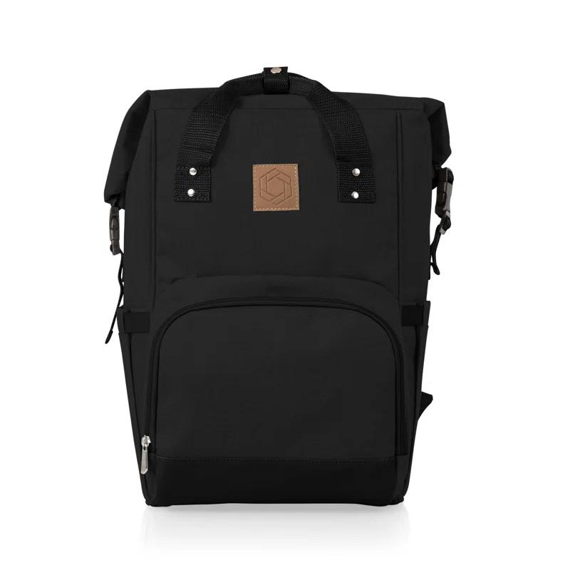 Picnic Time On The Go Roll-Top Backpack Cooler - Hiking Backpack Cooler