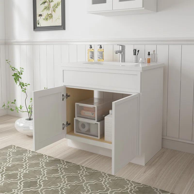 Home Beyond 36'' Single Bathroom Vanity Base Only