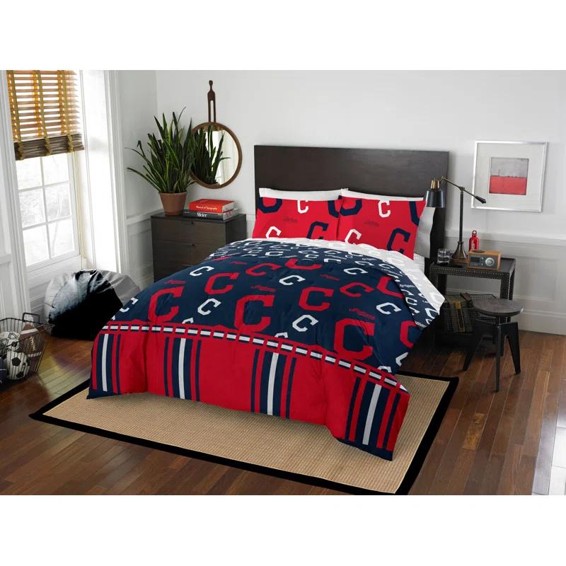 Northwest MLB Boston Red Sox Rotary Bed In A Bag Set