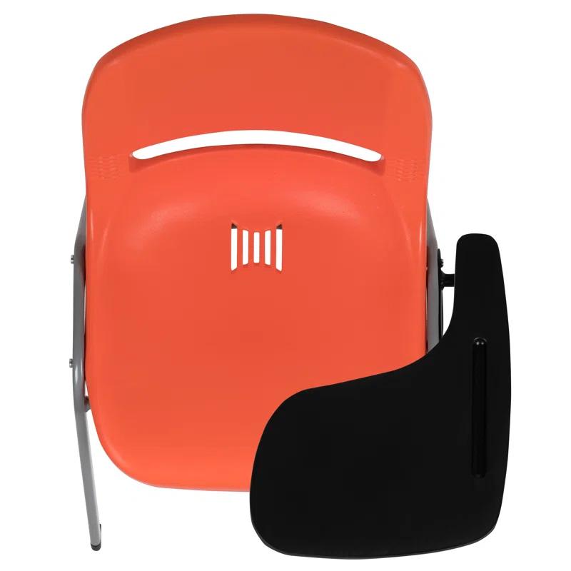 Flash Furniture Westley Ergonomic Shell Chair with Left Handed Flip-Up Tablet Arm