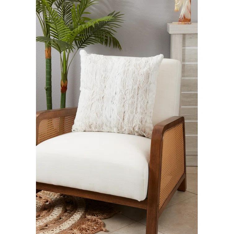 Saro Tobias Collection Reversible Throw Pillow