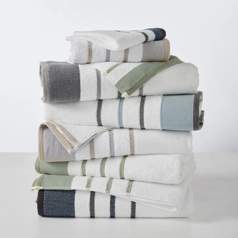 FreshFolds Cotton Blend Decorative 6-Piece Towel Set