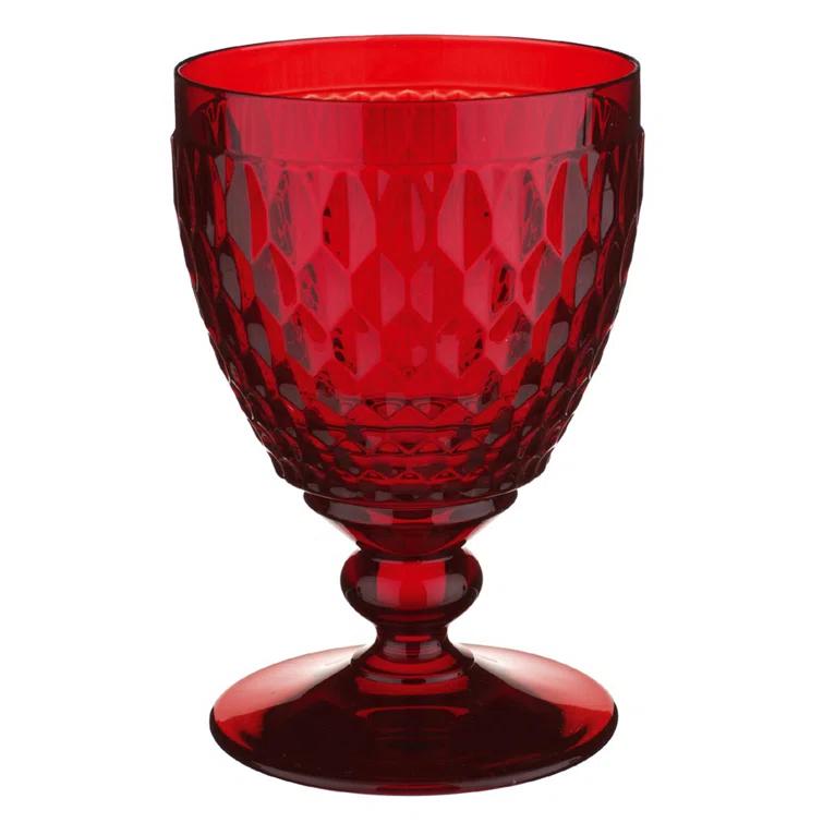 Villeroy & Boch Villeroy & Boch Boston Colored Lead Free Crystal Goblet Set (Set of 4)