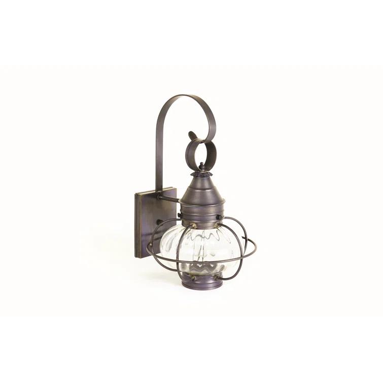 Onion 1-Light Outdoor Wall Lantern