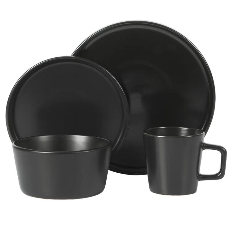 Gibson Soho Lounge Stoneware Dinnerware Set - Service for 8
