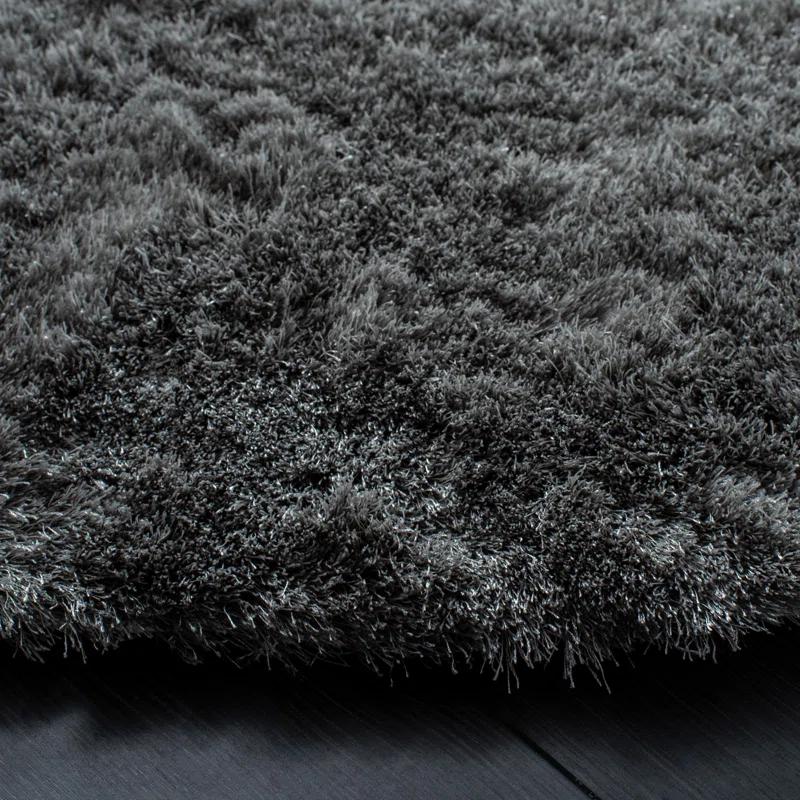 Steelside™ Annike Handmade Tufted Gray Area Rug