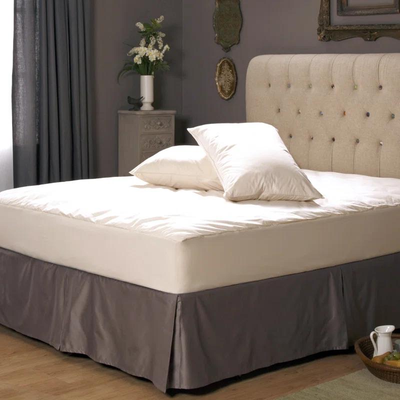 AllerEase Naturals Mattress Pad