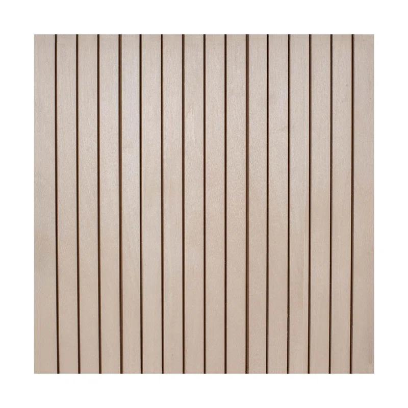 Architectural Products by Outwater L.L.C. Outwater 4Ft Wide X 8Ft High X 5/32In Thick Unfinished Maple Veneer Decorative Wall Tambour Panel With 3/4In 30-Degree Groove Slats – Flexible