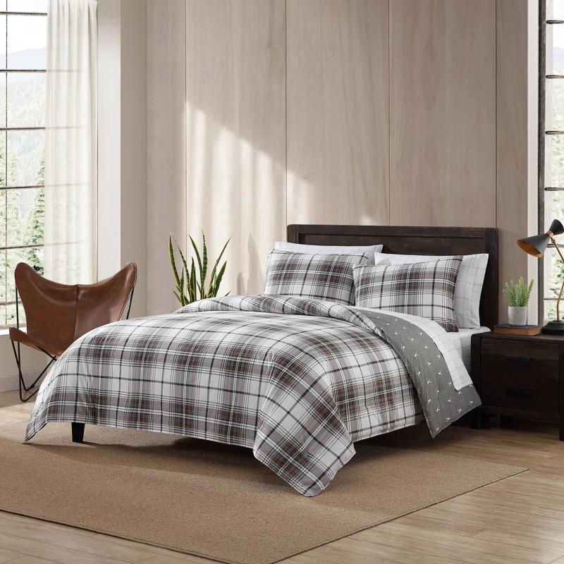 Eddie Bauer Alder Plaid Cotton Comforter Set