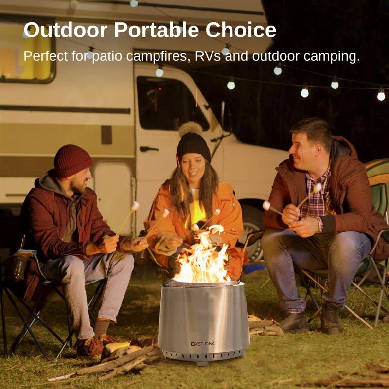 EAST OAK EAST OAK Smokeless Outdoor Fire Pit