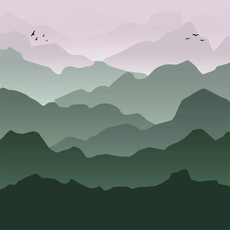 Foundry Select Landscape & Nature Non-Wall Damaging Wall Decal