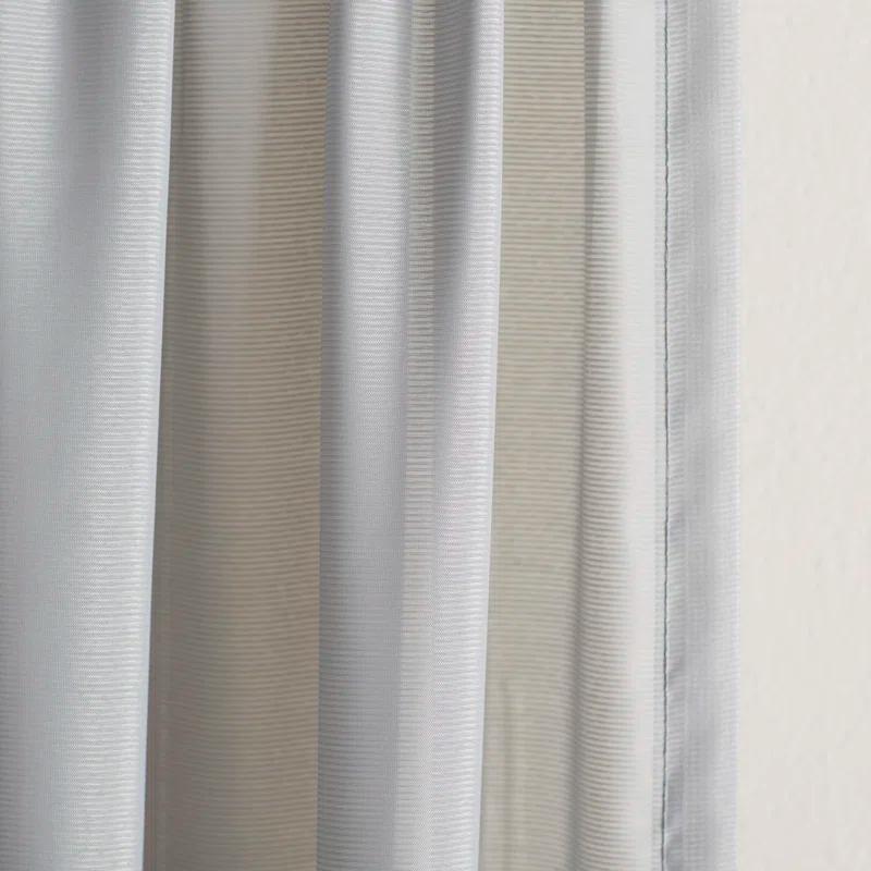 Eclipse Chelsea Polyester Sheer Curtain Single Panel