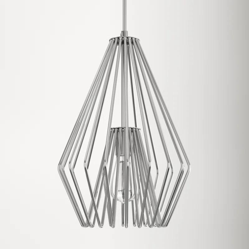 Frankie Single Light Metal Dimmable Pendant