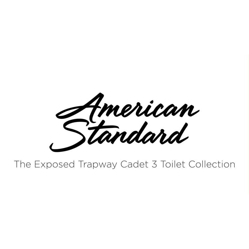American Standard American Standard Cadet 1.28 Gallons GPF Round Comfort Height Floor Mounted Kit (Seat Not Included) 215DA104.021