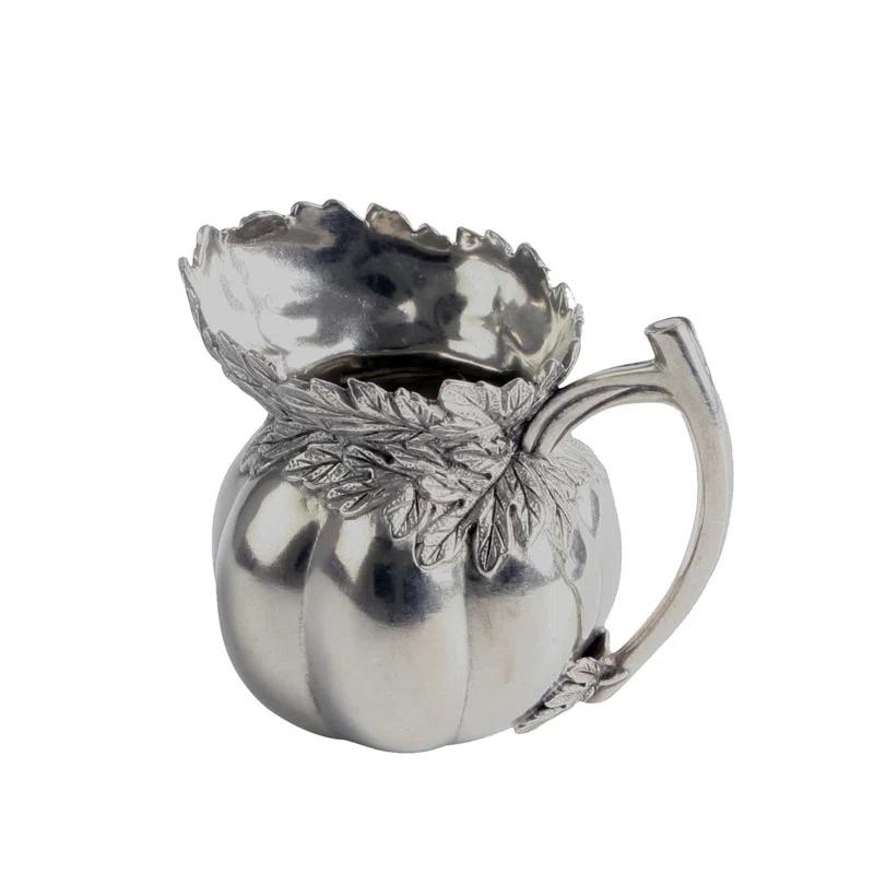 Vagabond House Farmer's Market Pewter Heirloom Tomato Pitcher