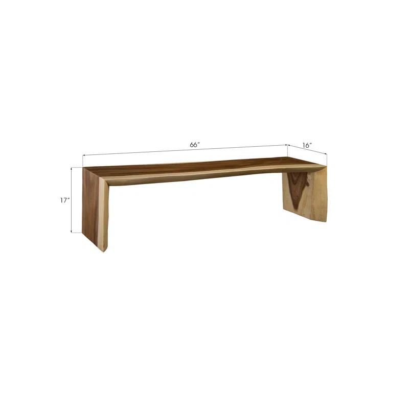 Phillips Collection Waterfall Wood Bench