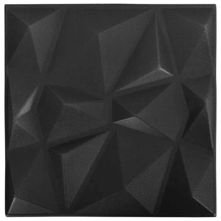 VidaXL 19.7" x 19.7" 3D Wall Panels (12 pack) (Set of 12)