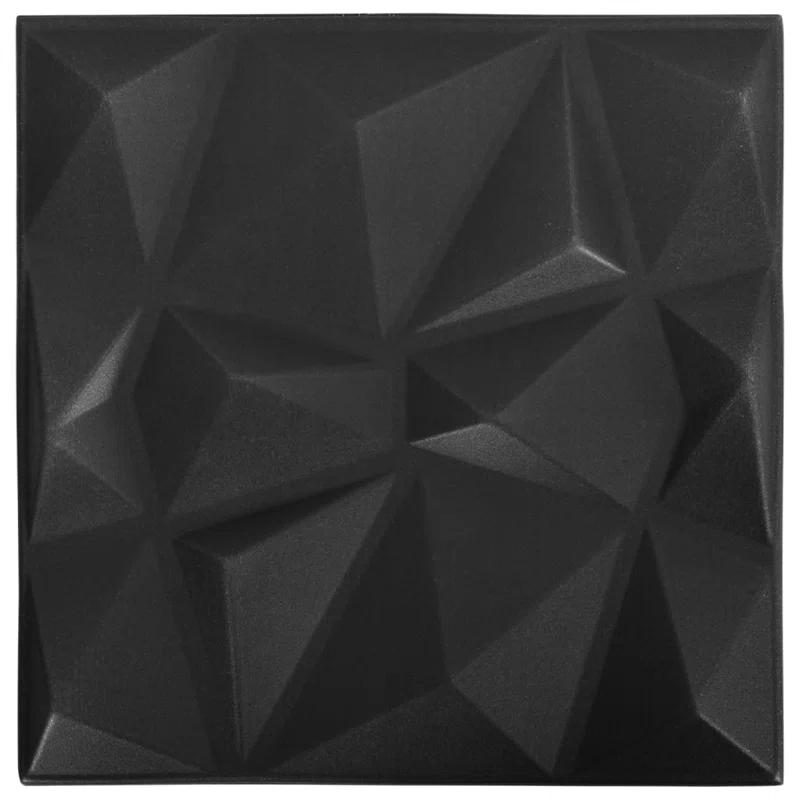 VidaXL 19.7" x 19.7" 3D Wall Panels (12 pack) (Set of 12)