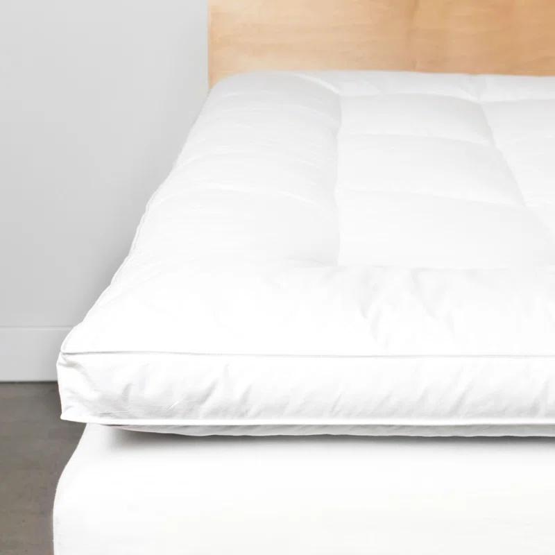 Alwyn Home Feather & Down Plush Luxury Mattress Topper