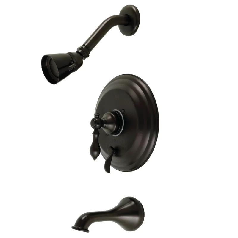 Kingston Brass KB36350ACL Kingston Brass American Classic Single-Handle Pressure Balanced Tub and Shower Faucet