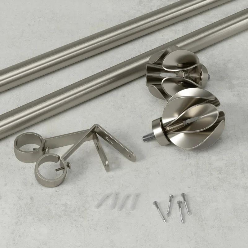Umbra Blossom Adjustable Single Curtain Rod