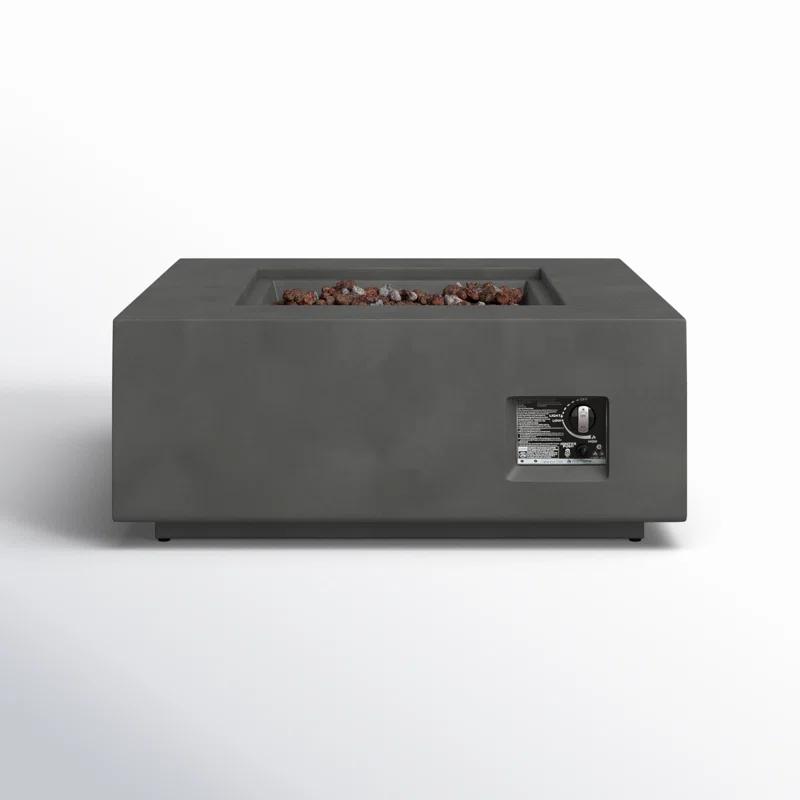 AEGEAN Propane / Natural Gas Outdoor Fire Pit Table