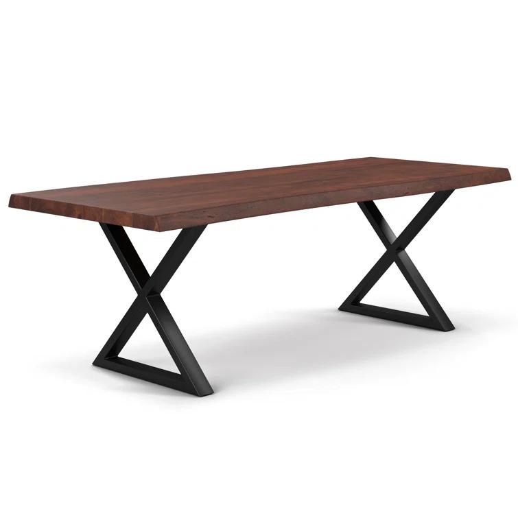 Urbia Brooks X Base Dining Table & Reviews | Perigold