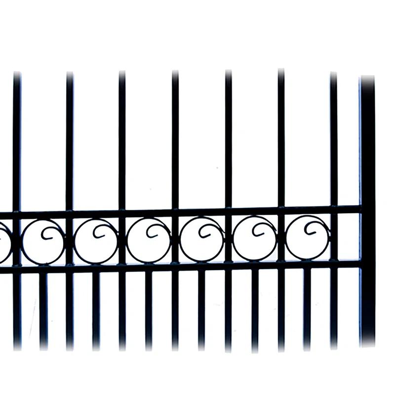 ALEKO Steel Single Swing Driveway Gate - LONDON Style