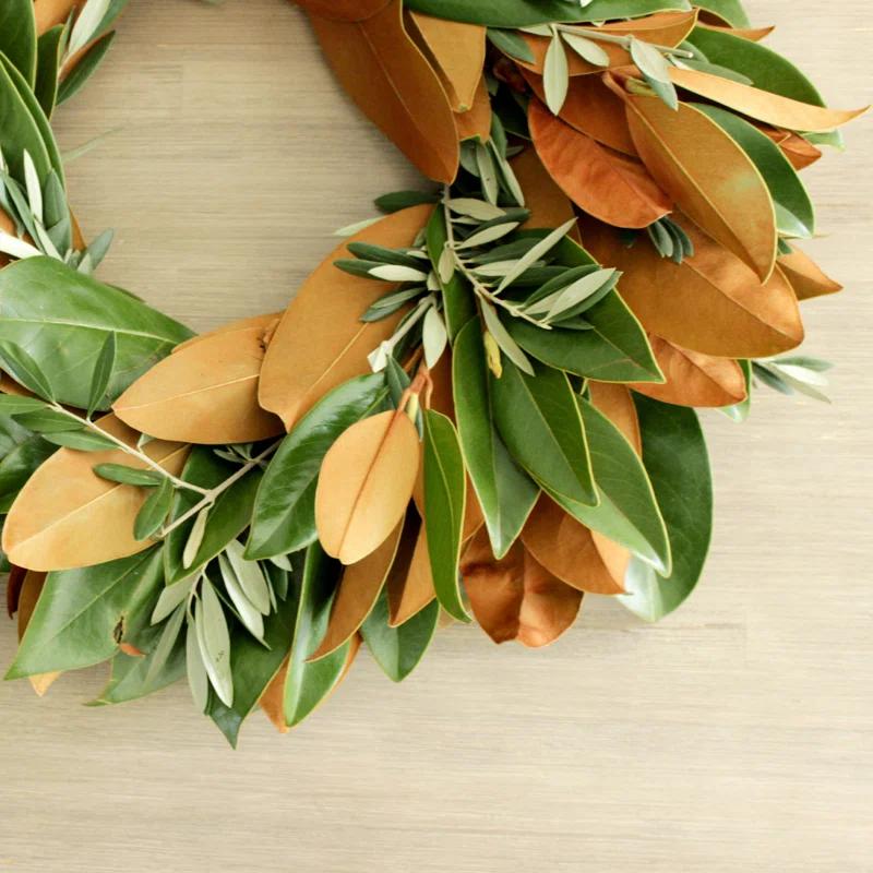 Fresh Magnolia Wreath