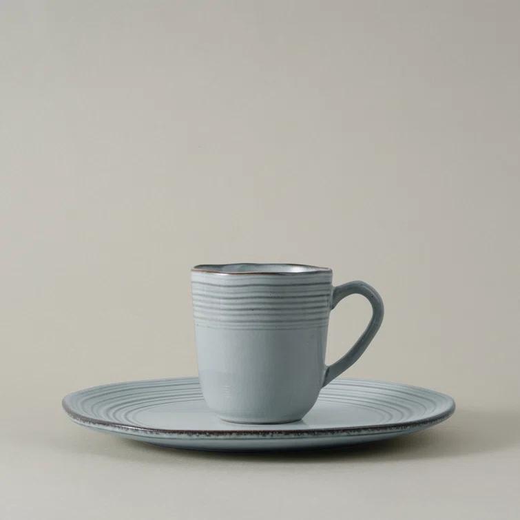 Evansburg 14oz Stoneware Coffee Mug- Service for 4 (Set of 4)