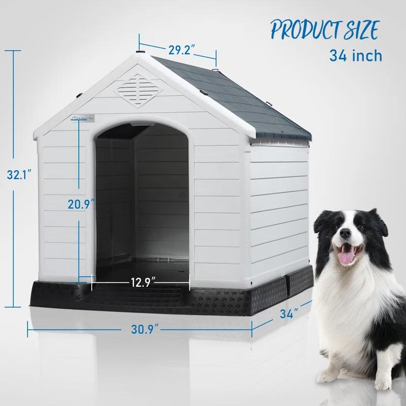 Aunyae Plastic Dog House
