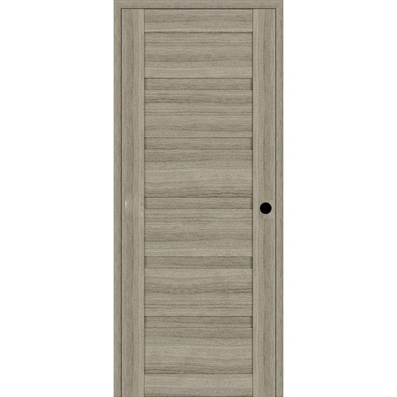 Belldinni Louver DIY-FRIENDLY Paneled Manufactured Wood Airflow Single Prehung Interior Door