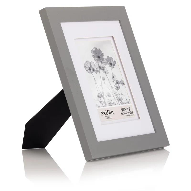 Gallery Solutions Gallery Solutions Wall Mount Or Tabletop Double Airfloat  Mat Picture Frame