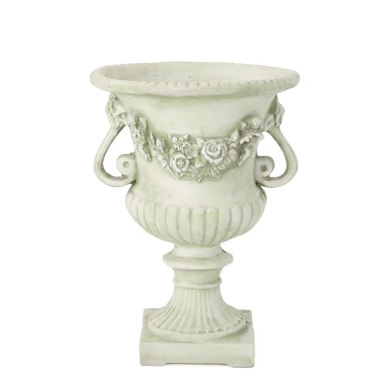 Fleur De Lis Living Exquisite Decorative Urn for Transforming Outdoor Spaces into Paradise