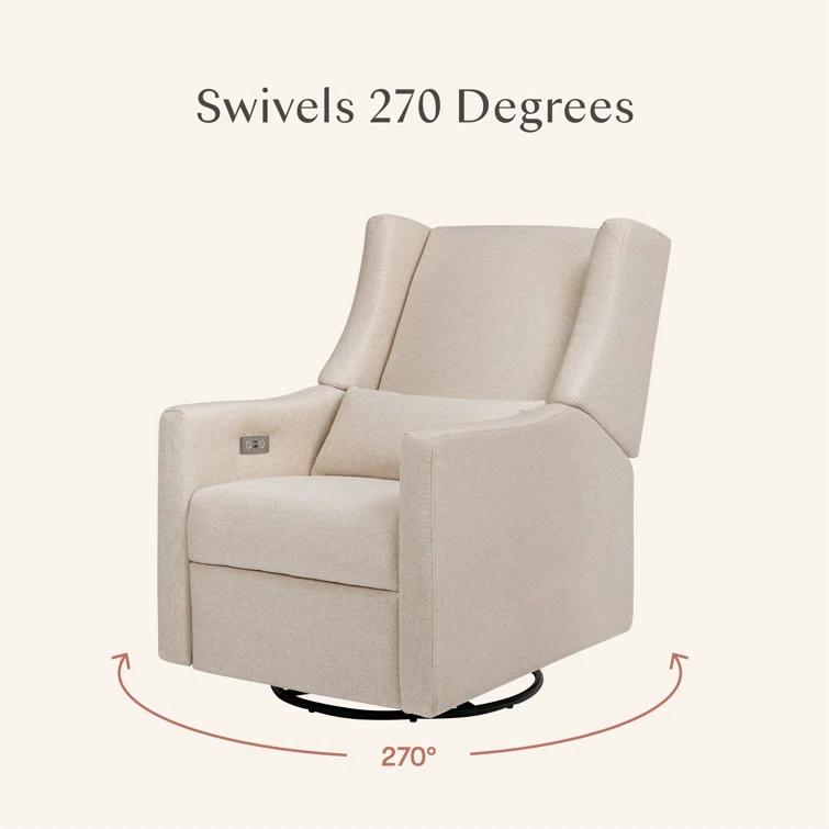 Kiwi Electronic Recliner and Swivel Glider with USB port