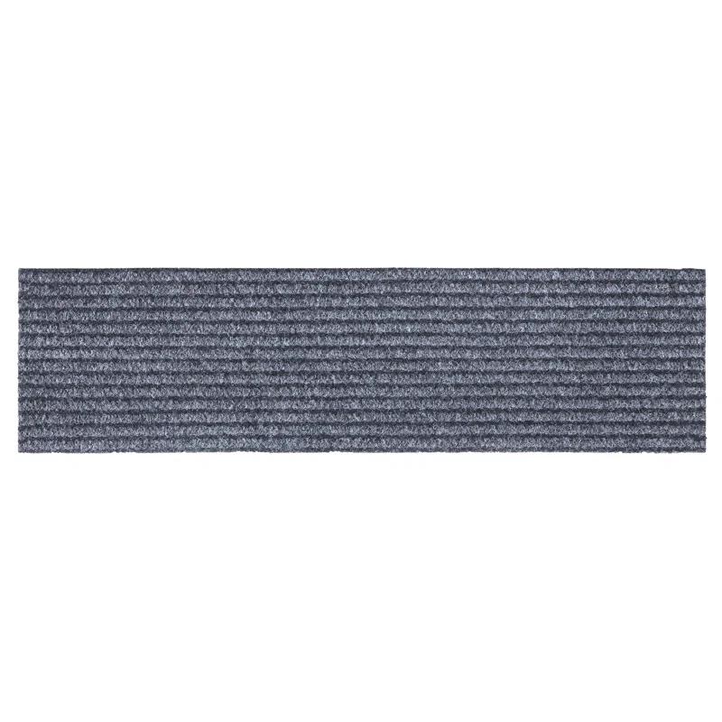 Lifesaver Non-Slip Rubberback Ribbed Design Indoor/Outdoor Stair Treads