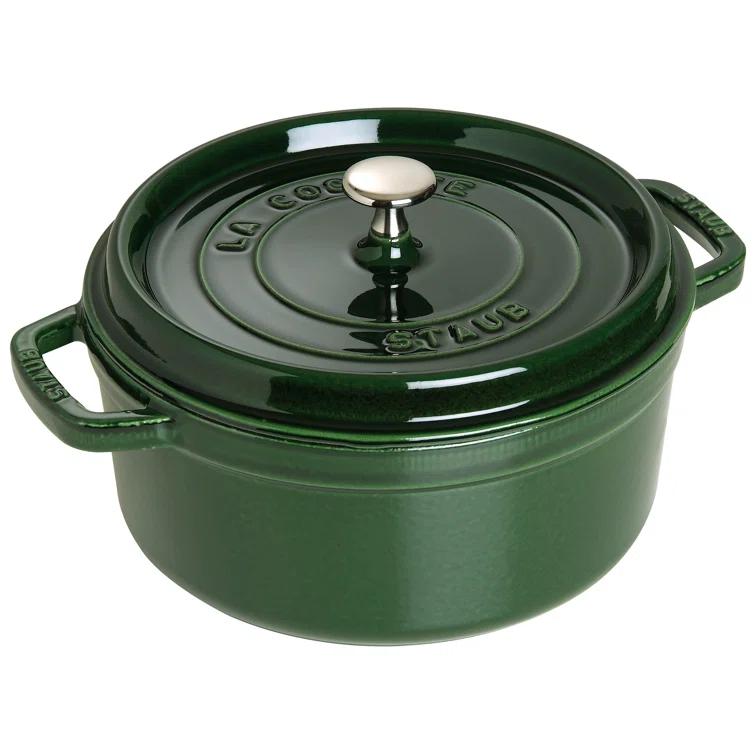 Staub La Cocotte Cast Iron Round Cocotte & Reviews | Wayfair