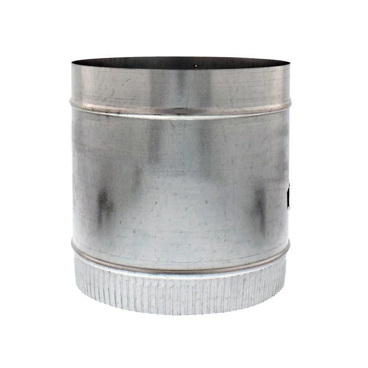 Zephyr Round in-Line Damper Range Hood Duct Accessory