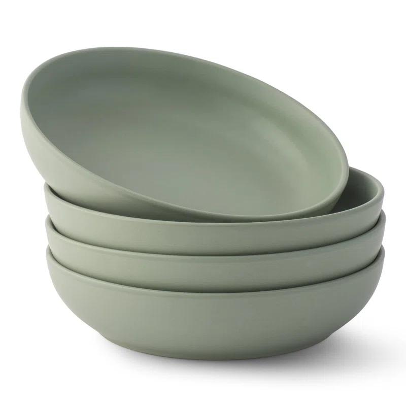JoyJolt JoyJolt Mesa 4pc Stoneware Pasta Bowl set, 40oz (Set of 4)