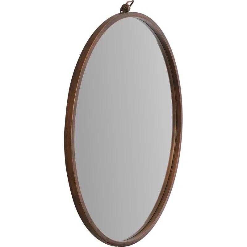 Kelly Clarkson Home Alariz Metal Flat Wall Mirror