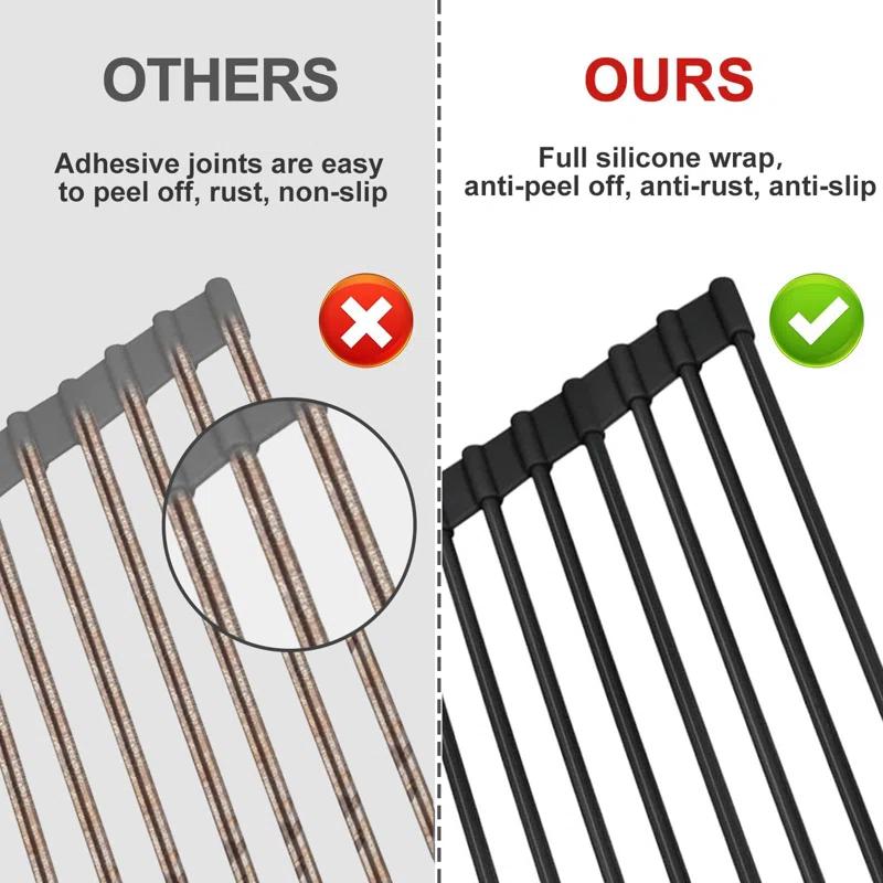 Kraus Kore Over the Sink Dish Rack